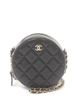 CHANEL Pre-Owned: Чёрная сумка 