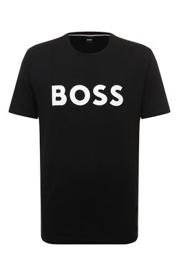 BOSS: Хлопковая футболка 