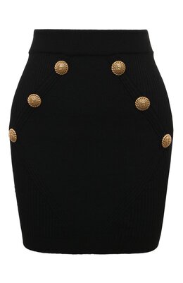 Balmain: Юбка из вискозы 