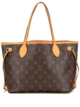 Louis Vuitton Pre-Owned: Коричневая сумка-шоппер 