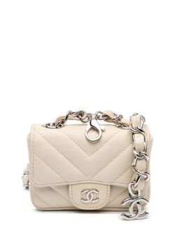 CHANEL Pre-Owned: Белая сумка 