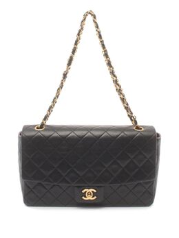 CHANEL Pre-Owned: Чёрная сумка 