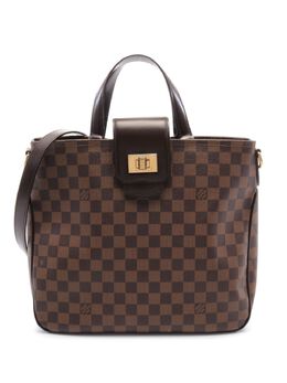 Louis Vuitton Pre-Owned: Коричневая сумка-шоппер 