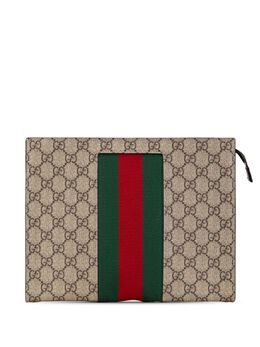 Gucci Pre-Owned: Коричневый клатч 