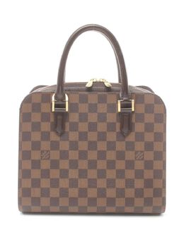 Louis Vuitton Pre-Owned: Коричневая сумка-шоппер 