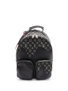 Louis Vuitton Pre-Owned: Чёрный рюкзак 