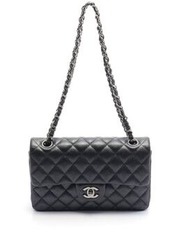 CHANEL Pre-Owned: Чёрная сумка 