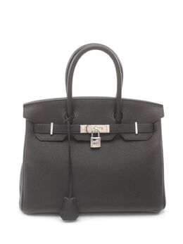 Hermès Pre-Owned: Чёрная сумка 