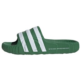 Adidas: Зелёные сабо  Adilette