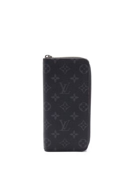 Louis Vuitton Pre-Owned: Чёрный кошелёк 