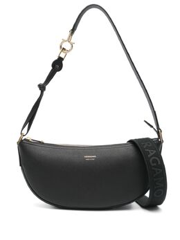 Ferragamo: Чёрная сумка 