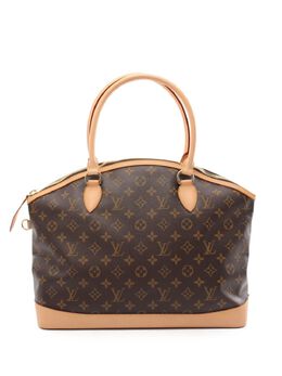 Louis Vuitton Pre-Owned: Коричневая сумка 