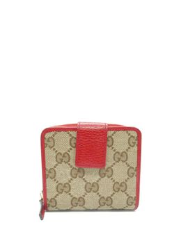 Gucci Pre-Owned: Бежевый кошелёк 