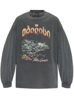 Balenciaga: Футболка 