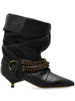 ISABEL MARANT: Чёрные ботинки 