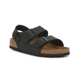 Birkenstock: Чёрные сандалии  Milano