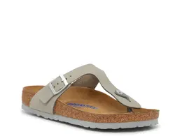 Birkenstock: Серые сандалии  Gizeh