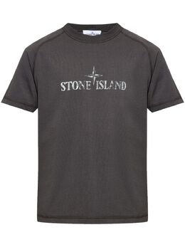 Stone Island: Футболка с принтом 