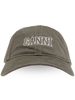 GANNI: Зелёная кепка 