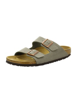 Birkenstock: Серые сабо 