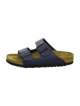 Birkenstock: Синие сабо 