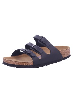 Birkenstock: Чёрные сабо 