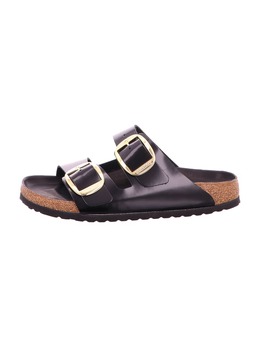 Birkenstock: Чёрные сабо 