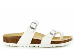 Birkenstock: Белые сандалии  Mayari