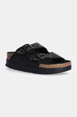 Birkenstock: Чёрные шлёпанцы  Arizona