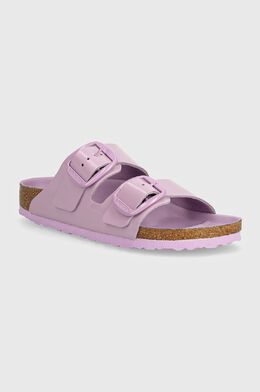 Birkenstock: Фиолетовые шлёпанцы  Arizona