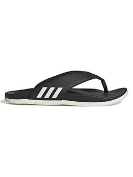 Adidas: Чёрные шлёпанцы  Adilette