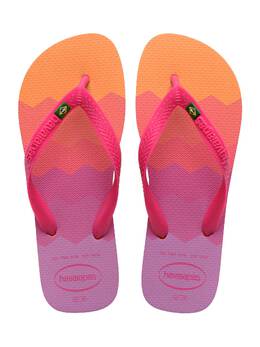 Havaianas: Оранжевые шлёпанцы 