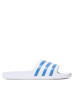 Adidas: Белые шлёпанцы  Adilette Aqua