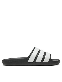 Adidas: Чёрные шлёпанцы  Adilette