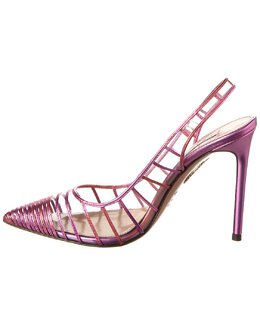 Aquazzura: Розовые туфли 