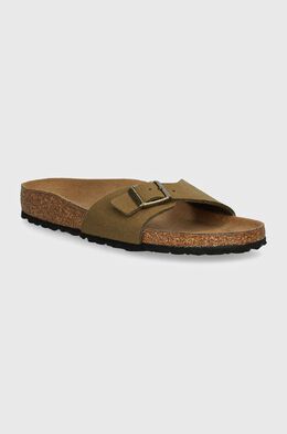 Birkenstock: Зелёные шлёпанцы  Madrid