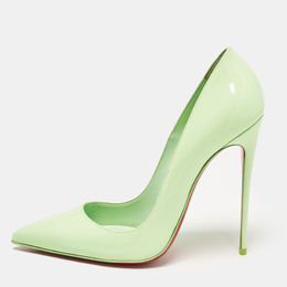 Christian Louboutin: Зелёные туфли  So Kate