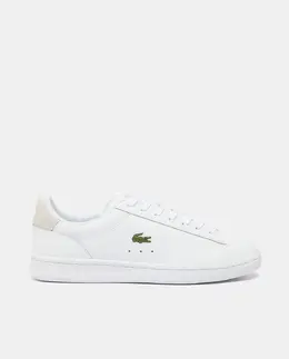 Lacoste: Белые кроссовки 