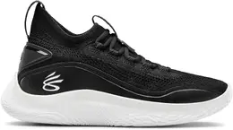 UNDER ARMOUR: Чёрные кроссовки  Curry 8