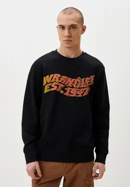 Wrangler: Чёрный свитшот 