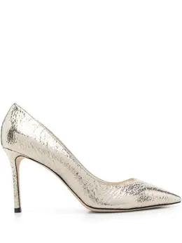 JIMMY CHOO: Золотые туфли  Romy 85