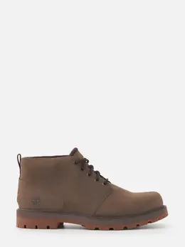 Timberland: Коричневые ботинки 