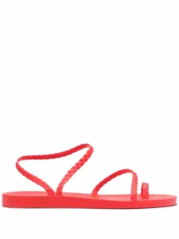 Ancient Greek Sandals: Красные сандалии  Eleftheria