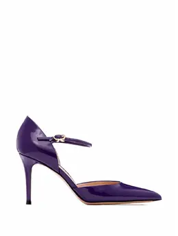 Gianvito Rossi: Фиолетовые туфли 