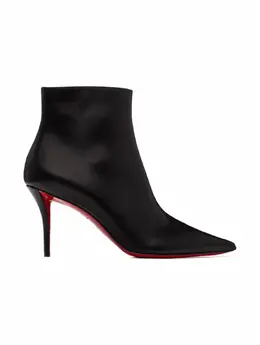 Christian Louboutin: Чёрные ботинки 