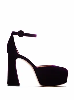 Gianvito Rossi: Фиолетовые туфли 