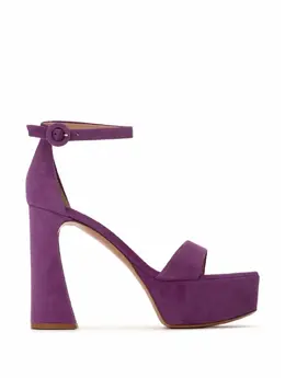 Gianvito Rossi: Фиолетовые босоножки 