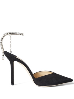 JIMMY CHOO: Чёрные туфли  Saeda 100