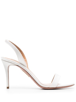 Aquazzura: Прозрачные босоножки  So Nude 85