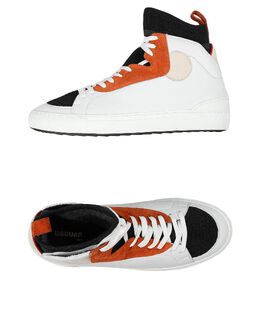 Dsquared2: Белые кроссовки 